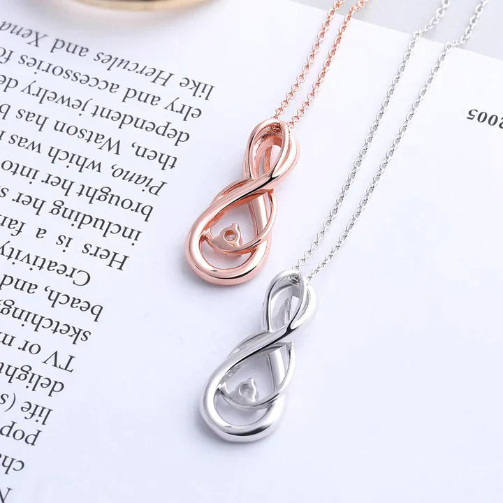 Exquisite Infinity Pendant Necklace