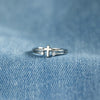 To My Daughter-Eternal Love and Faith Cross Ring