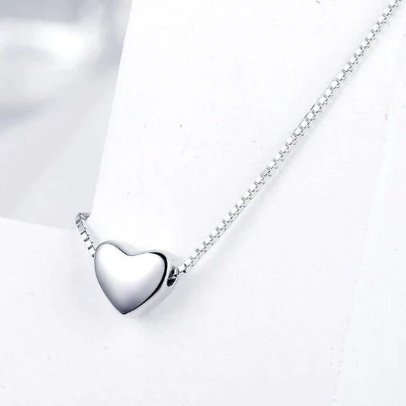 Heart 925 Sterling Silver Pendant Necklace
