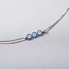 To My Daughter- Good Luck Triple Evil Eye Bracelet
