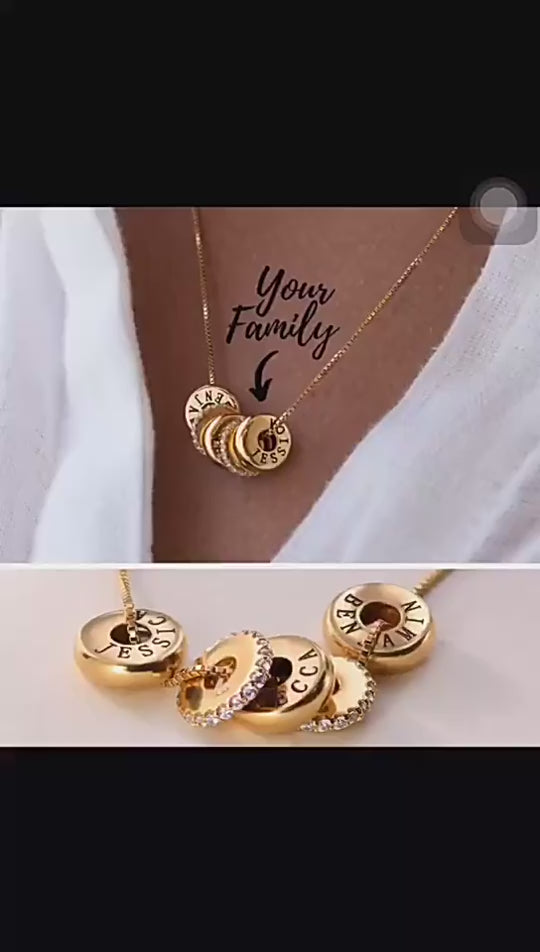 Unique DIY Engraving Custom Necklace