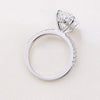 Classic Oval Cut 925 Sterling Silver Engagement Ring