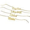 Personalized Name 18K Gold-plated Necklace