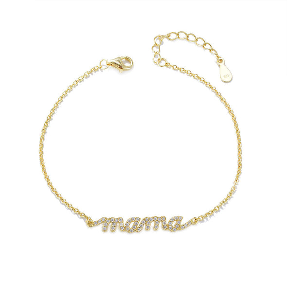 Classic Sterling Silver Bracelet For Mom