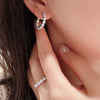 Stunning Sterling Silver Hoop Earrings