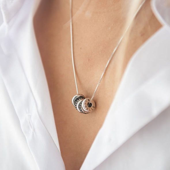 Unique DIY Engraving Custom Necklace