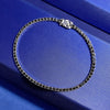Classic Multi Color Sterling Silver Tennis Bracelet