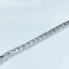 Exquisite Round Cut 925 Sterling Silver Tennis Bracelet
