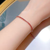 Classic Multi Color Sterling Silver Tennis Bracelet