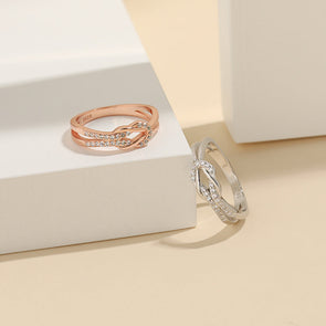 Simple Infinity Sterling Silver Band