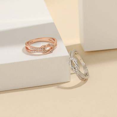 Simple Infinity Sterling Silver Band