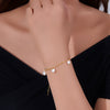 Natural Pearls 18k Gold Plated Bracelet