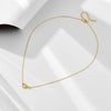 Heart and Infinity Design Silver Necklace