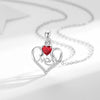 Special Gift Heart Pendant Necklace For Mom