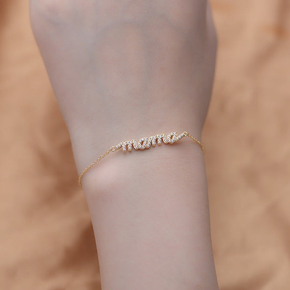 Classic Sterling Silver Bracelet For Mom
