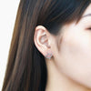 Hollow Heart Stud Earrings